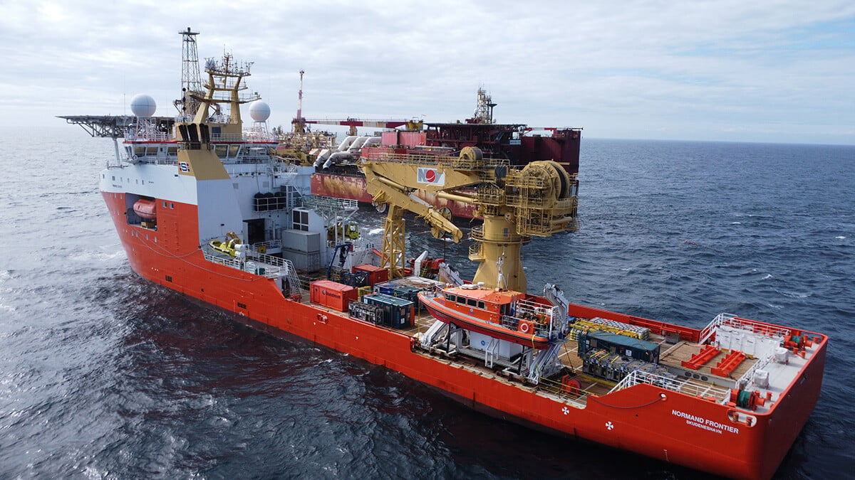 Anasuria FPSO, positioned 175km east of Aberdeen.